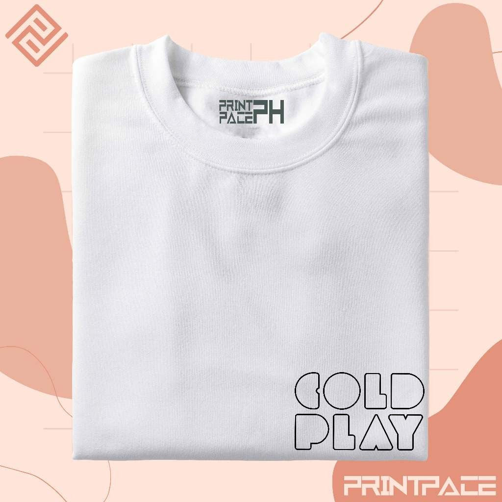 COLDPLAY - Classic Pocket Logo Band Shirt