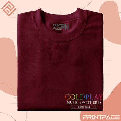 COLDPLAY - World Tour Graphic Pocket Logo Band Shirt